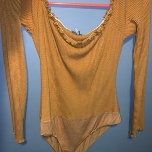 Off the shoulder bodysuit